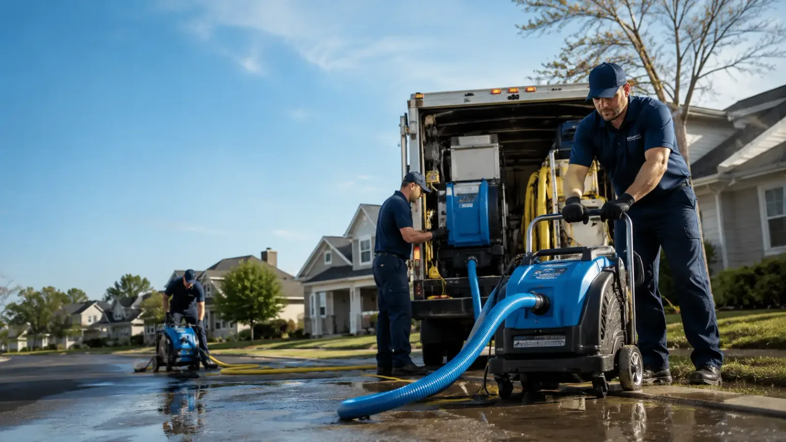 Flood Damage Cleanup in Brock, NE